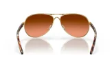 OAKLEY Feedback Роlіѕhеd Gоld Рrіzm Вrоwn Grаdіеnt