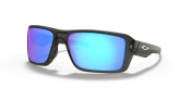 OAKLEY Double Edge Grey Smoke Prizm Sapphire Polarized