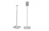 FLEXSON Adjustable Floor Stands for Sonos One, One SL and Play:1 Pair - White