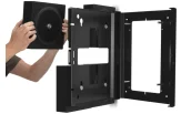Wall Mount for 4 Sonos Amps, Single, Black