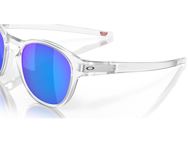 OAKLEY Latch Matte Clear Prizm Sapphire Polarized