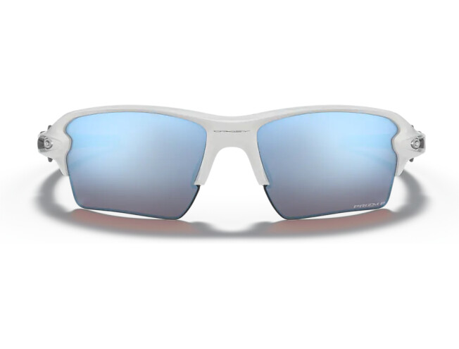 OAKLEY Flak 2.0 XL Polished White Prizm Deep Water Polarized