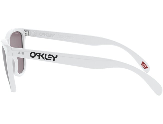 OAKLEY Frogskins 35th Anniversary Polished White Prizm Grey
