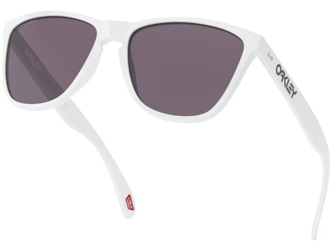 OAKLEY Frogskins 35th Anniversary Polished White Prizm Grey