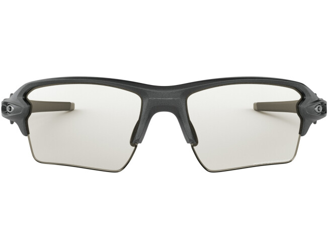 OAKLEY Flak 2.0 XL Steel Clear Black Iridium Photochromic