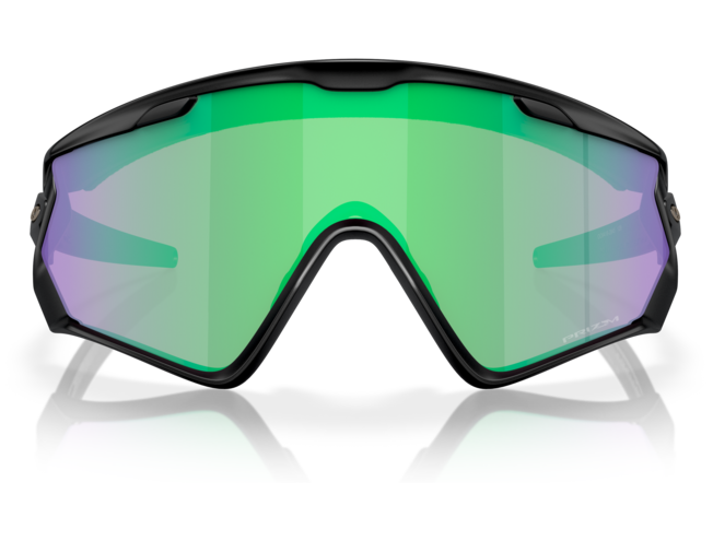 OAKLEY Wind Jacket 2.0 Matte Black Prizm Road Jade