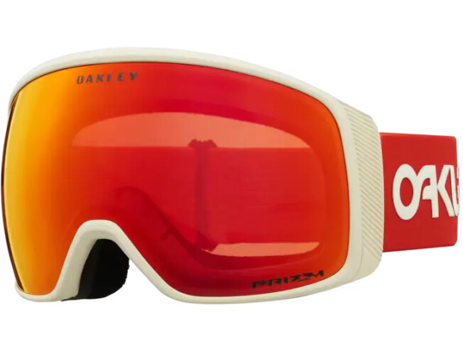OAKLEY Flight Tracker L Factory Pilot Viper Red Grey Prizm Snow Torch Iridium
