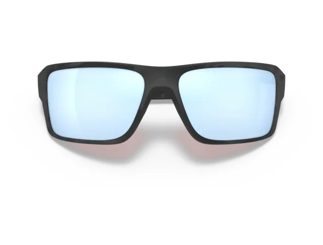 OAKLEY Double Edge Matte Black Camo Prizm Deep Water Polarized