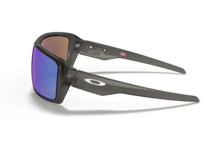 OAKLEY Double Edge Grey Smoke Prizm Sapphire Polarized