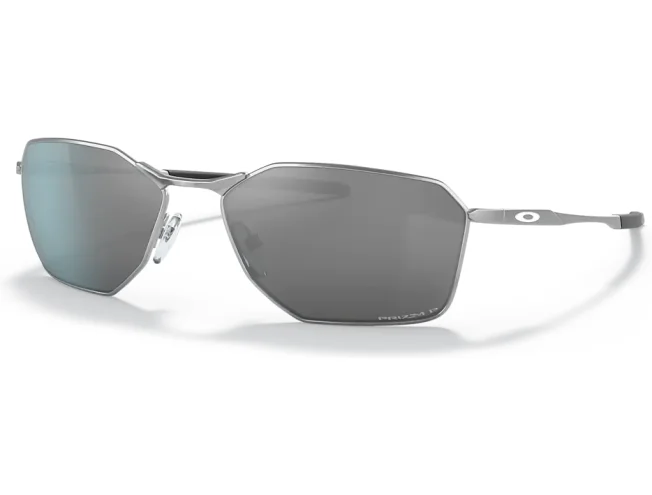 OAKLEY Savitar Satin Chrome Prizm Black Polarized