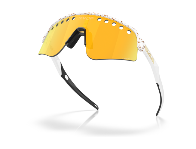 OAKLEY Sutro Lite Sweep MVDP White splatter Prizm 24k