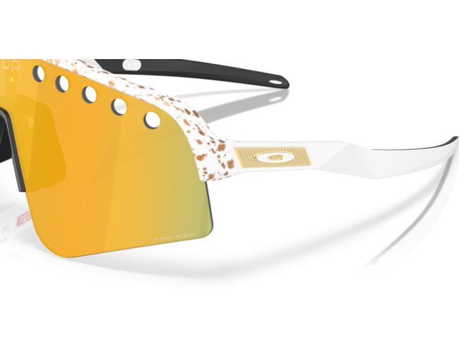 OAKLEY Sutro Lite Sweep MVDP White splatter Prizm 24k