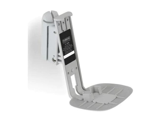 FLEXSON Wall Mount for Sonos One, One SL and Play:1 Pair - White
