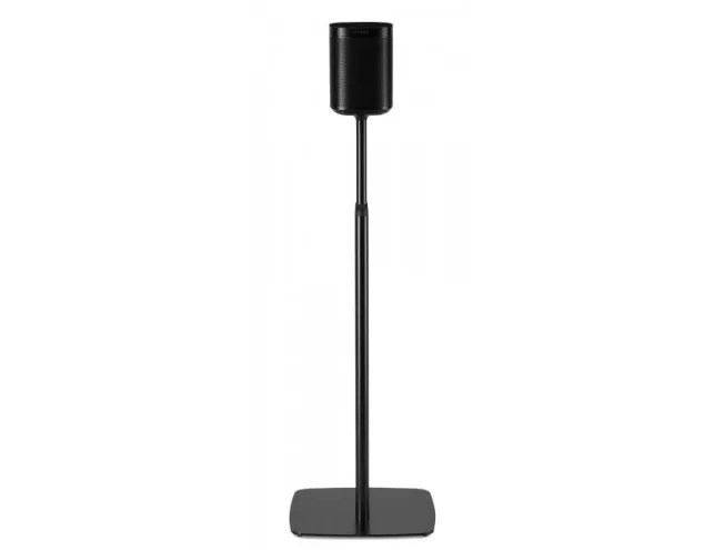 FLEXSON Adjustable Floor Stands for Sonos One, One SL and Play:1 Pair - Black