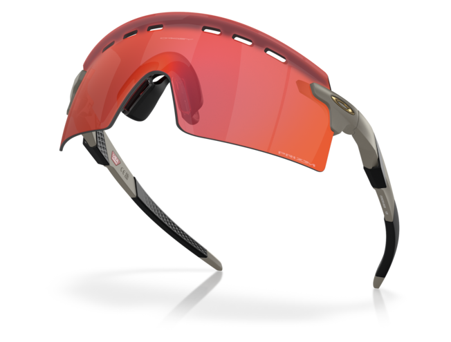 OAKLEY Encoder Strike Vented Matte Onyx Prizm Trail Torch