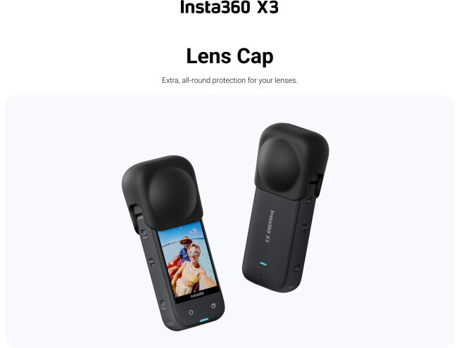 L&auml;&auml;tse kate Insta360 ONE X3