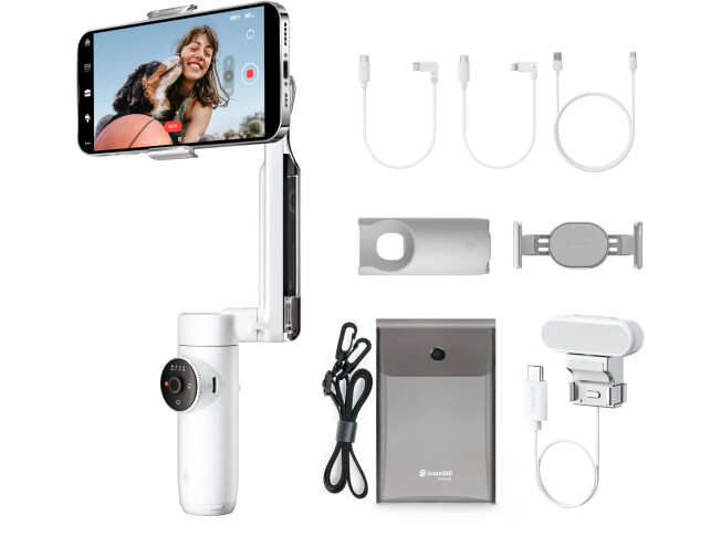 Gimbal Insta360 Flow Creator Bundle - valge