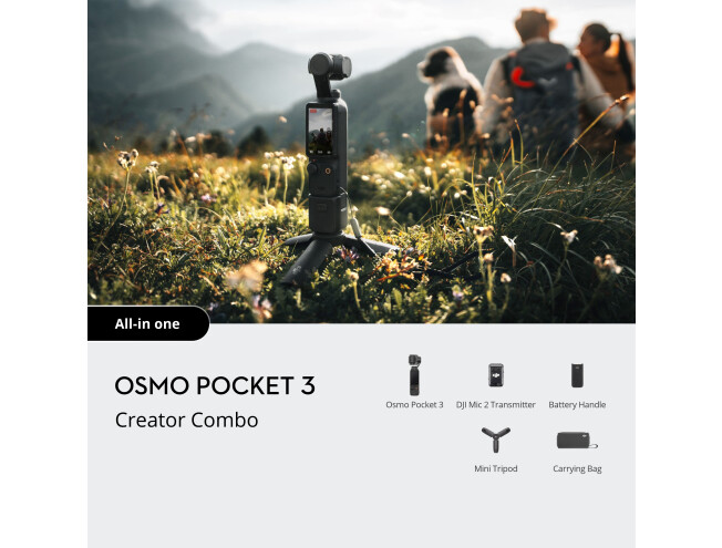 Gimbal DJI Osmo Pocket 3 Creator Combo