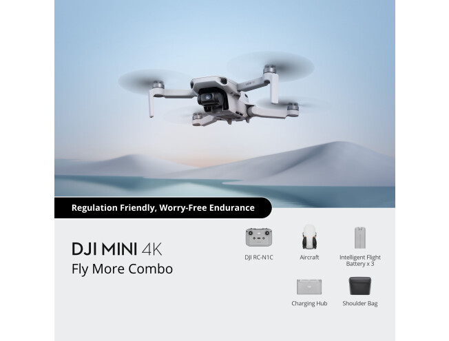 Droon DJI Mini 4K Fly More Combo