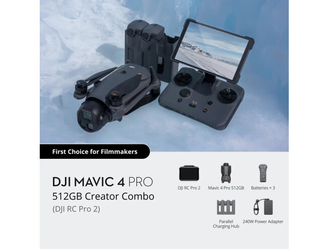 Droon DJI Mavic 4 Pro 512GB Creator Combo (DJI RC Pro 2)