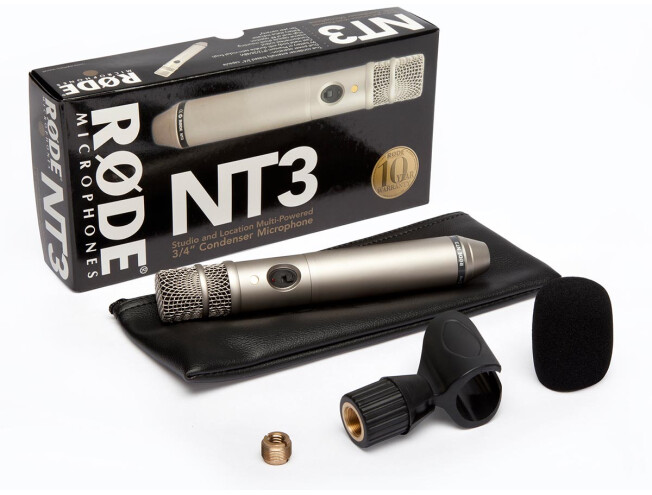 Rode NT3 3/4" Cardoid Condenser Microphone