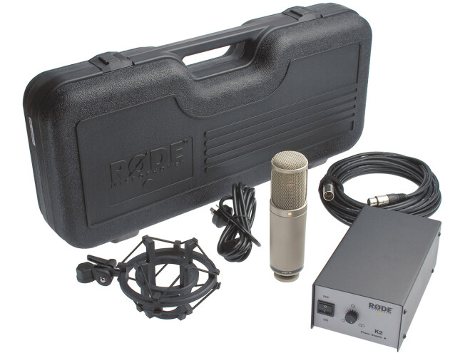 Rode K2 Variable Pattern Dual 1" Condenser Valve Microphone