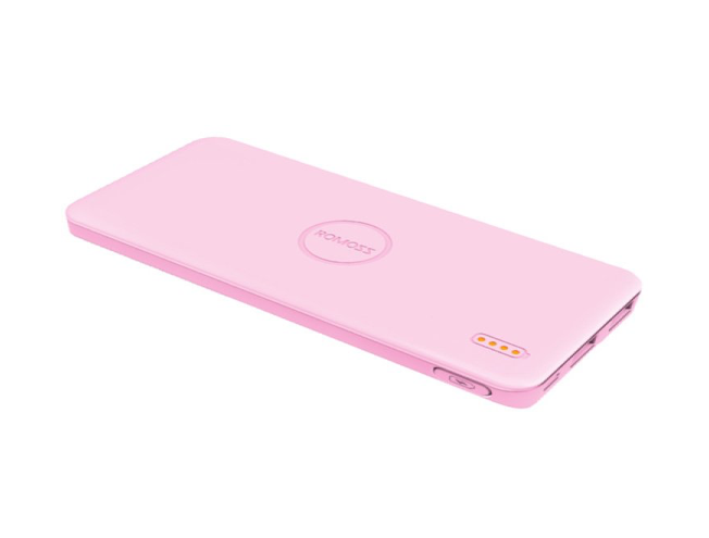 Romoss Polymos 5 5000mAh akupank Roosa