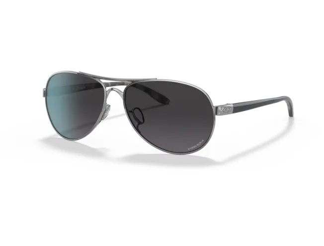 OAKLEY Tie Breaker Polished Chrome Prizm Grey Gradient