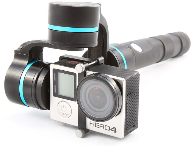 FY-G4 3-teljeline Gimbal GoPro kaamerale