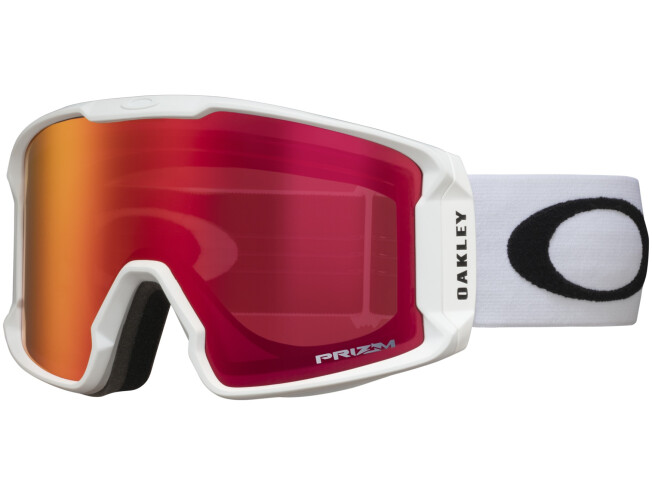 OAKLEY LineMiner L Matte White Prizm Snow Torch Iridium