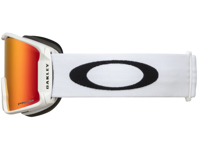 OAKLEY LineMiner L Matte White Prizm Snow Torch Iridium