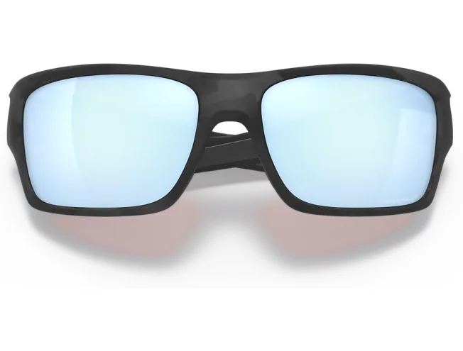 P&auml;ikeseprillid OAKLEY Turbine Matte Black Camo Prizm Deep Water Polarized