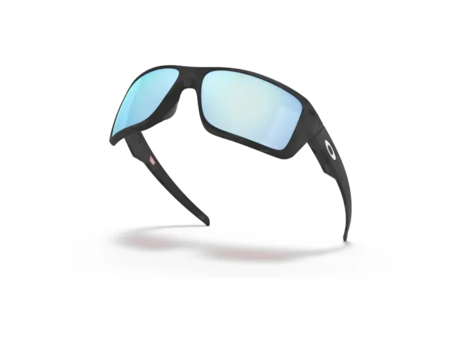 P&auml;ikeseprillid OAKLEY Double Edge Matte Black Camo Prizm Deep Water Polarized