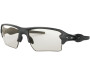 OAKLEY Flak 2.0 XL Steel Clear Black Iridium Photochromic