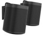 FLEXSON Wall Mount for Sonos One, One SL and Play:1 Pair - Black