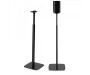 FLEXSON Adjustable Floor Stands for Sonos One, One SL and Play:1 Pair - Black